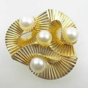 Pearl Brooch By Cartier
