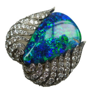 Platinum Brooch