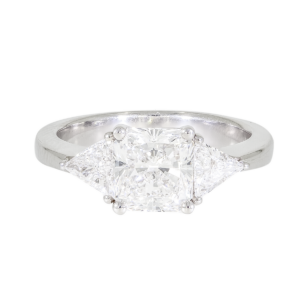 Shapur Mozaffarian Radiant Cut Diamond Ring