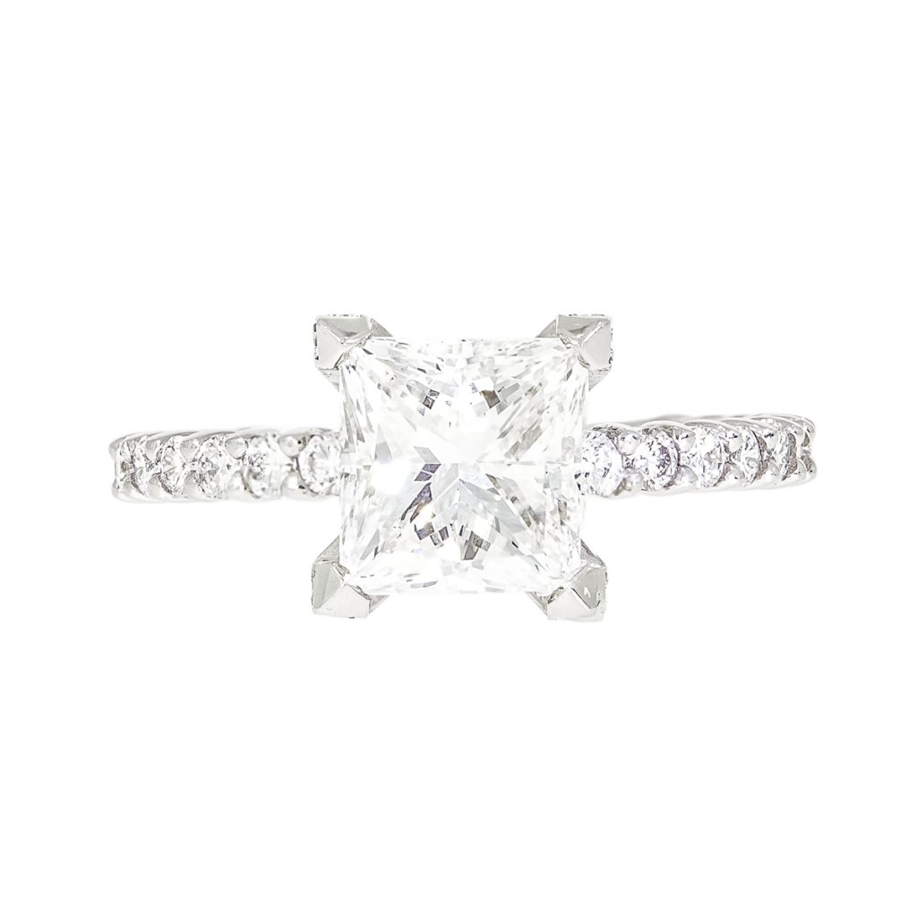 Drop Cut Diamond Ring - Shapur Mozaffarian San Francisco | Fine Jewelry ...