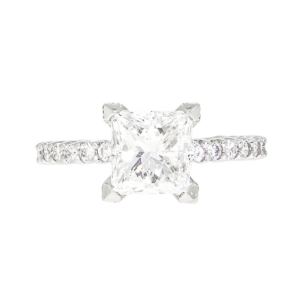 Emerald Cut Diamond Ring