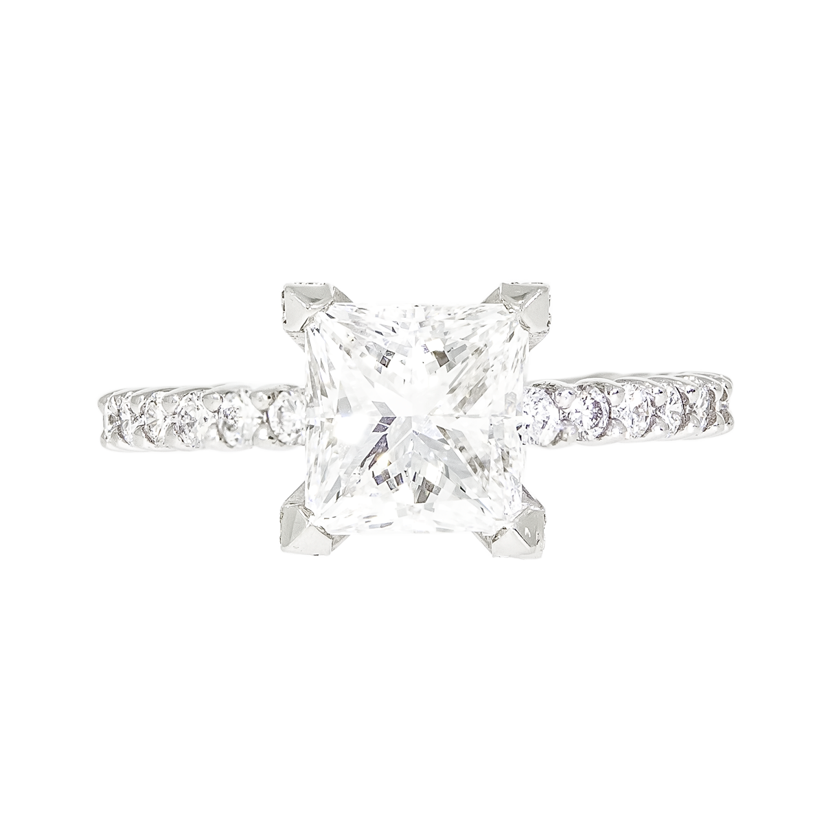Emerald Cut Diamond Ring - Shapur Mozaffarian San Francisco | Fine ...
