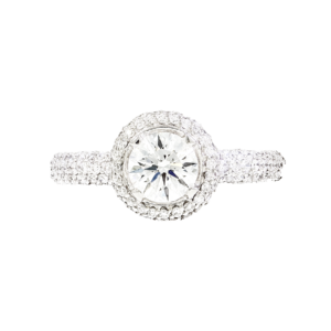 Round Cut Diamond Engagement Ring
