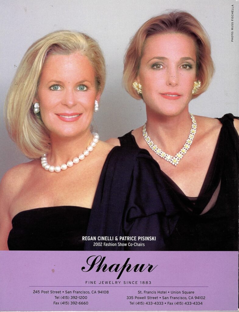 Back Cover Junior League of San Francisco Fashion Gala @ the Fairmont Hotel with Shapur Mozaffarian Fine Jewelry
