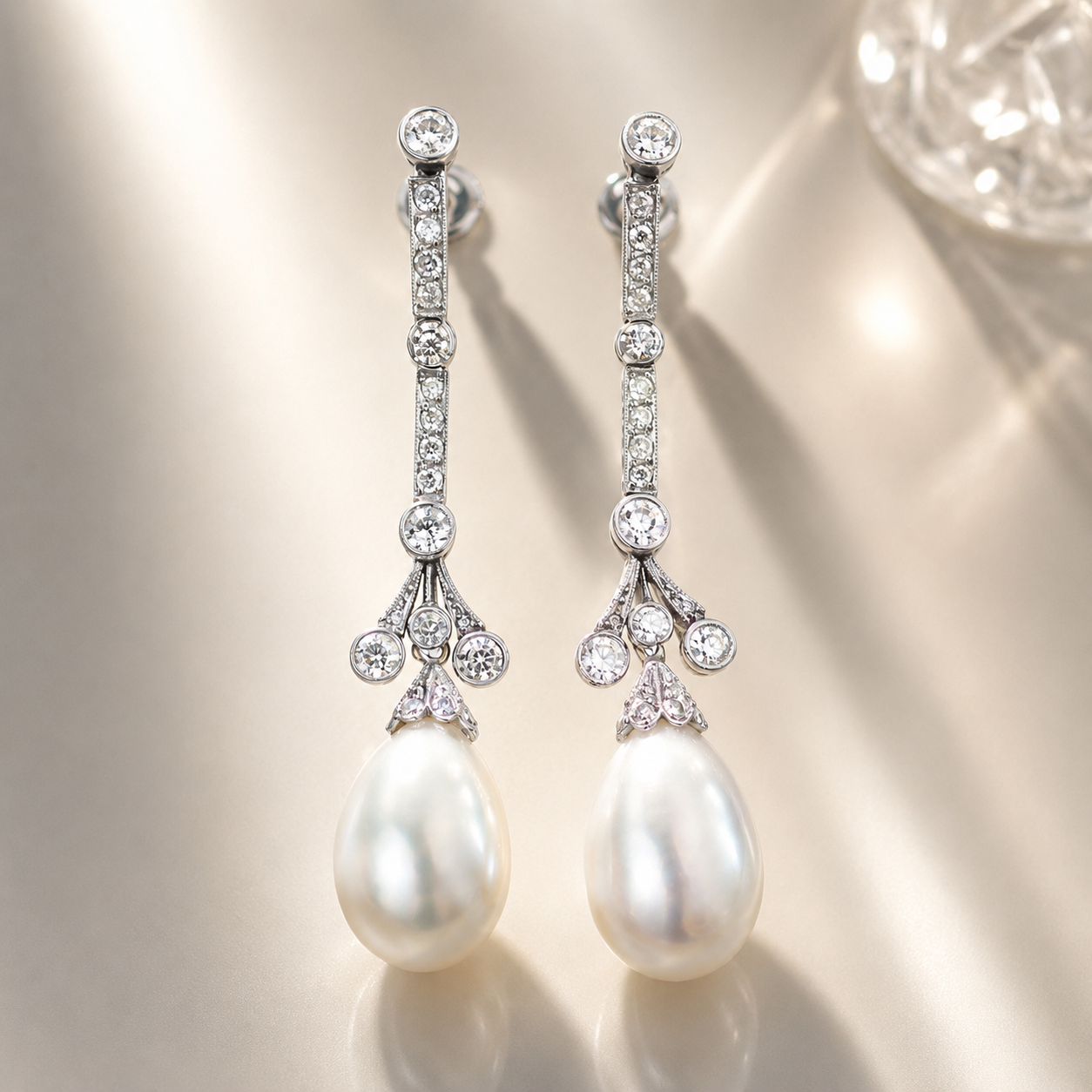 Exceptional Art Deco Natural Saltwater Pearls