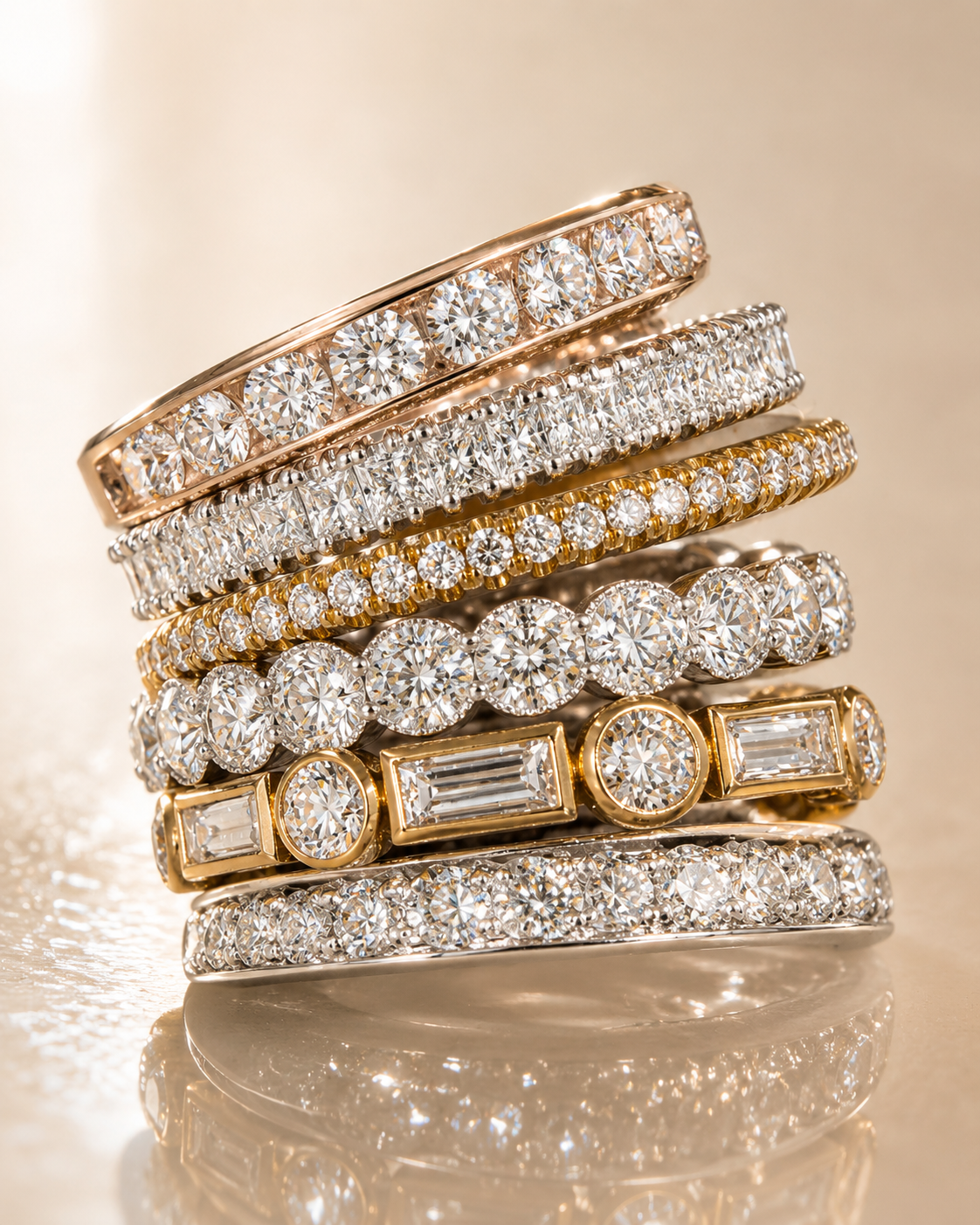 Shapur Diamond Eternity Bands