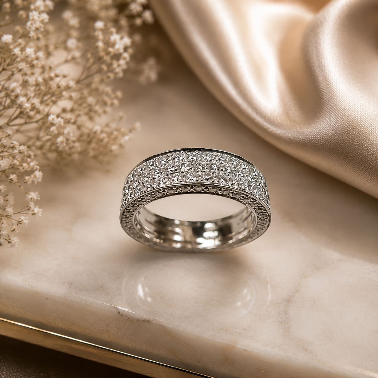 Shapur Mozaffarian Diamond Eternity Band