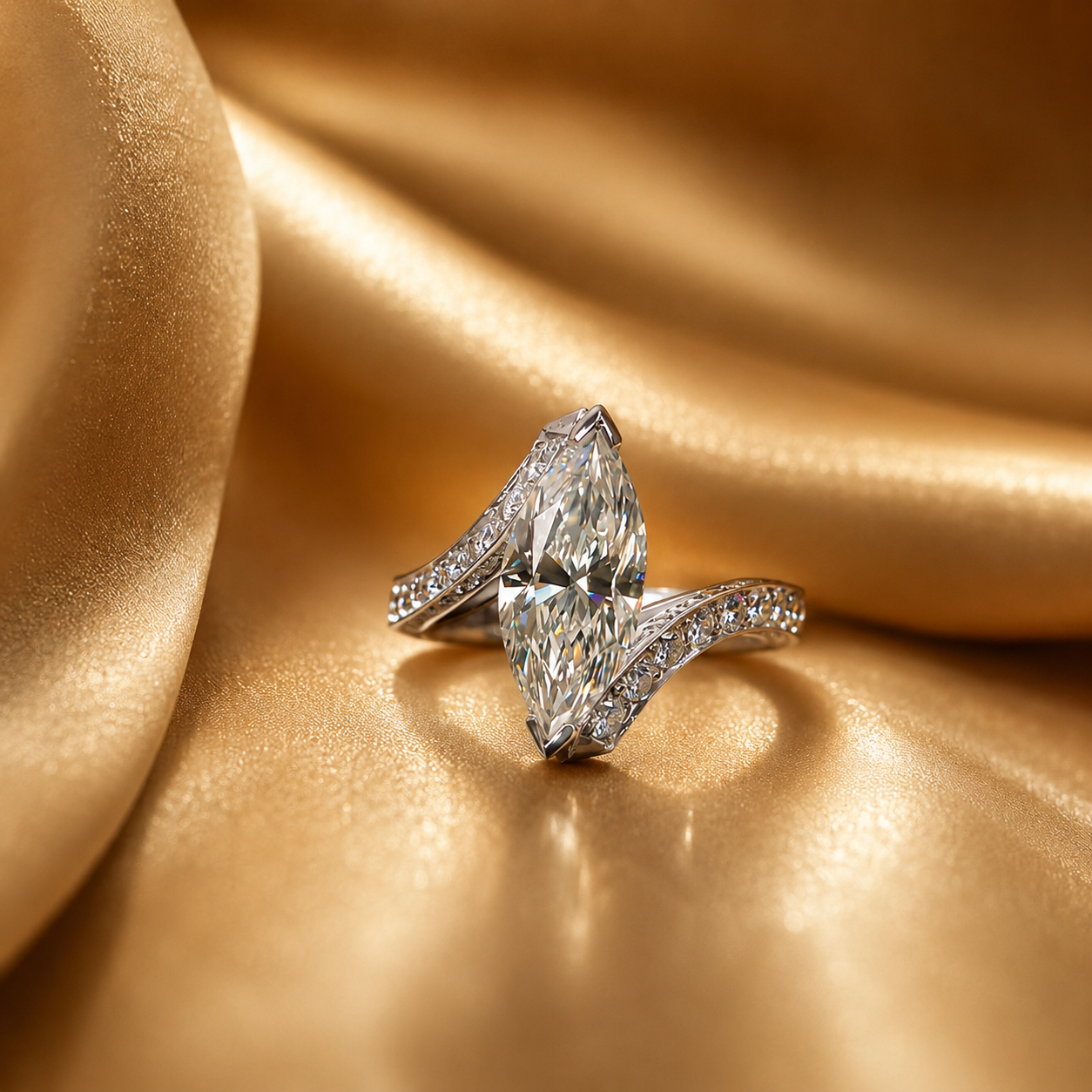Shapur Mozaffarian Marquise Diamond