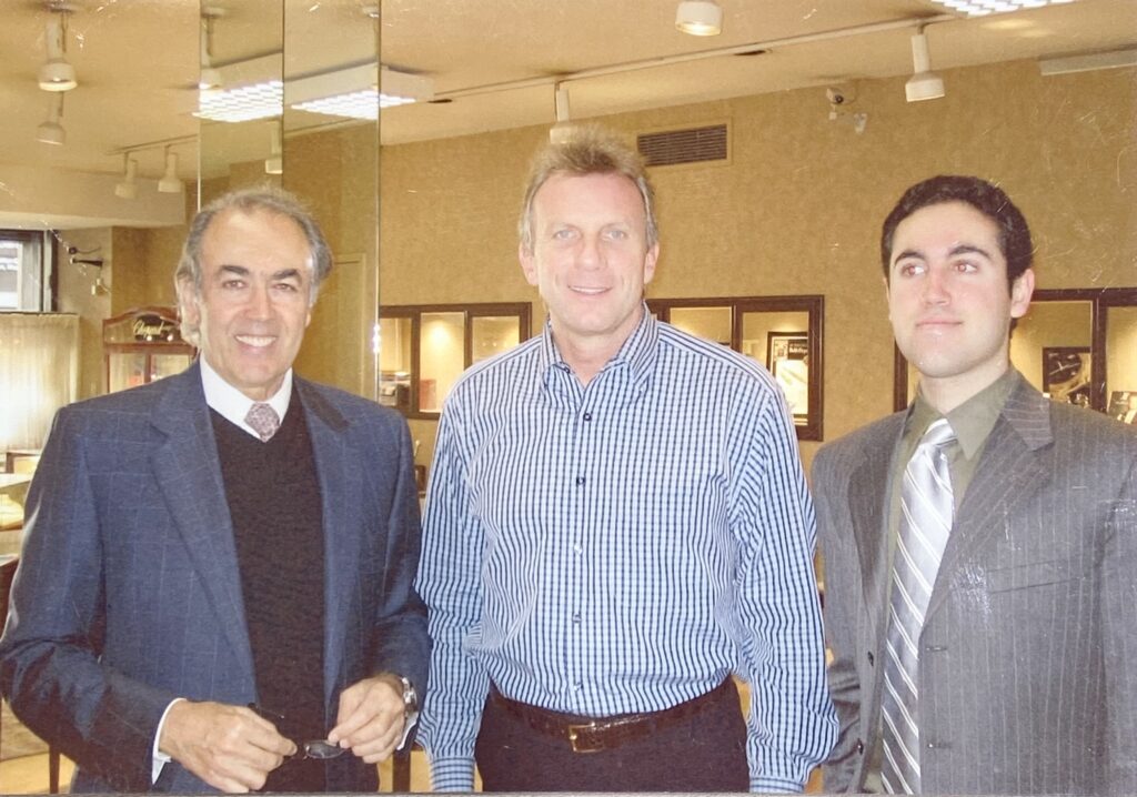 Shapur Mozaffarian, Joe Montana, Arya Shapur Mozaffarian