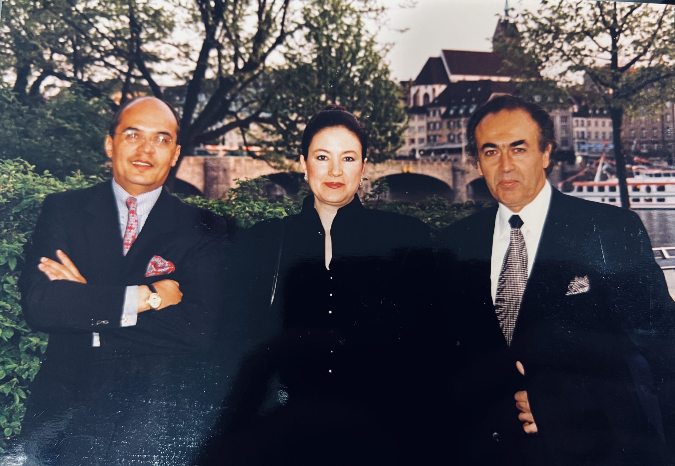 Shapur & Narcis Mozaffarian in Basel, Switzerland