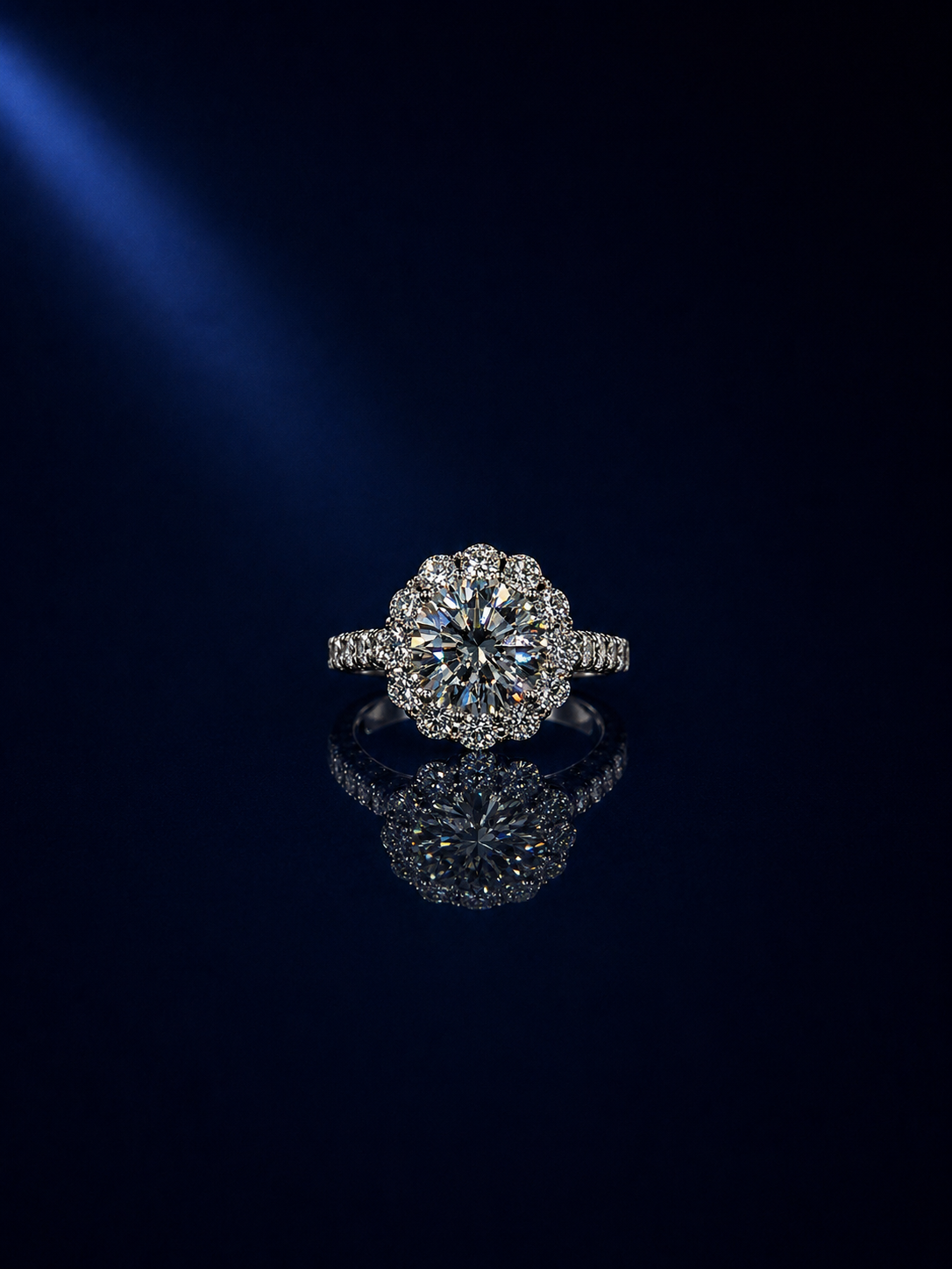 Exceptional Round Brilliant Diamond by Shapur