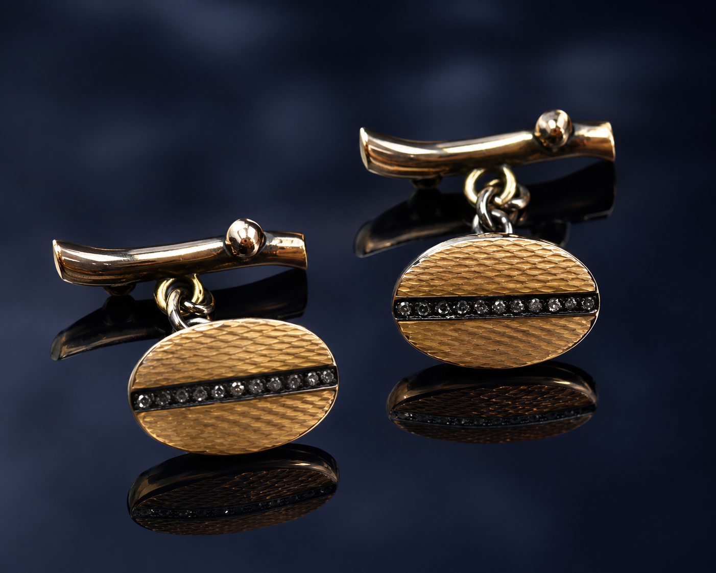 Exceptional Faberge Cuffllinks