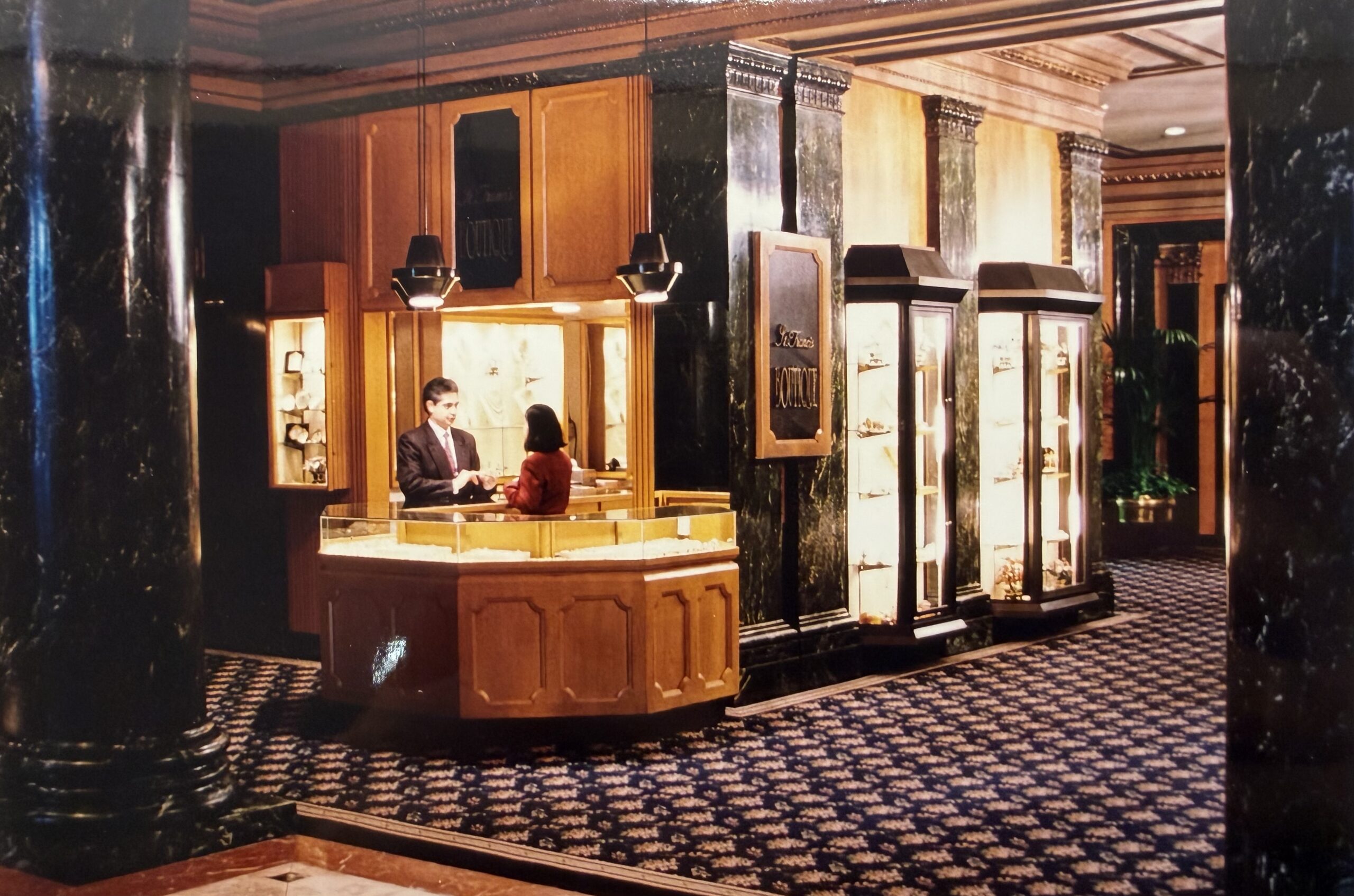 Shapur's St. Francis Boutique in the St. Francis Hotel on Union Square