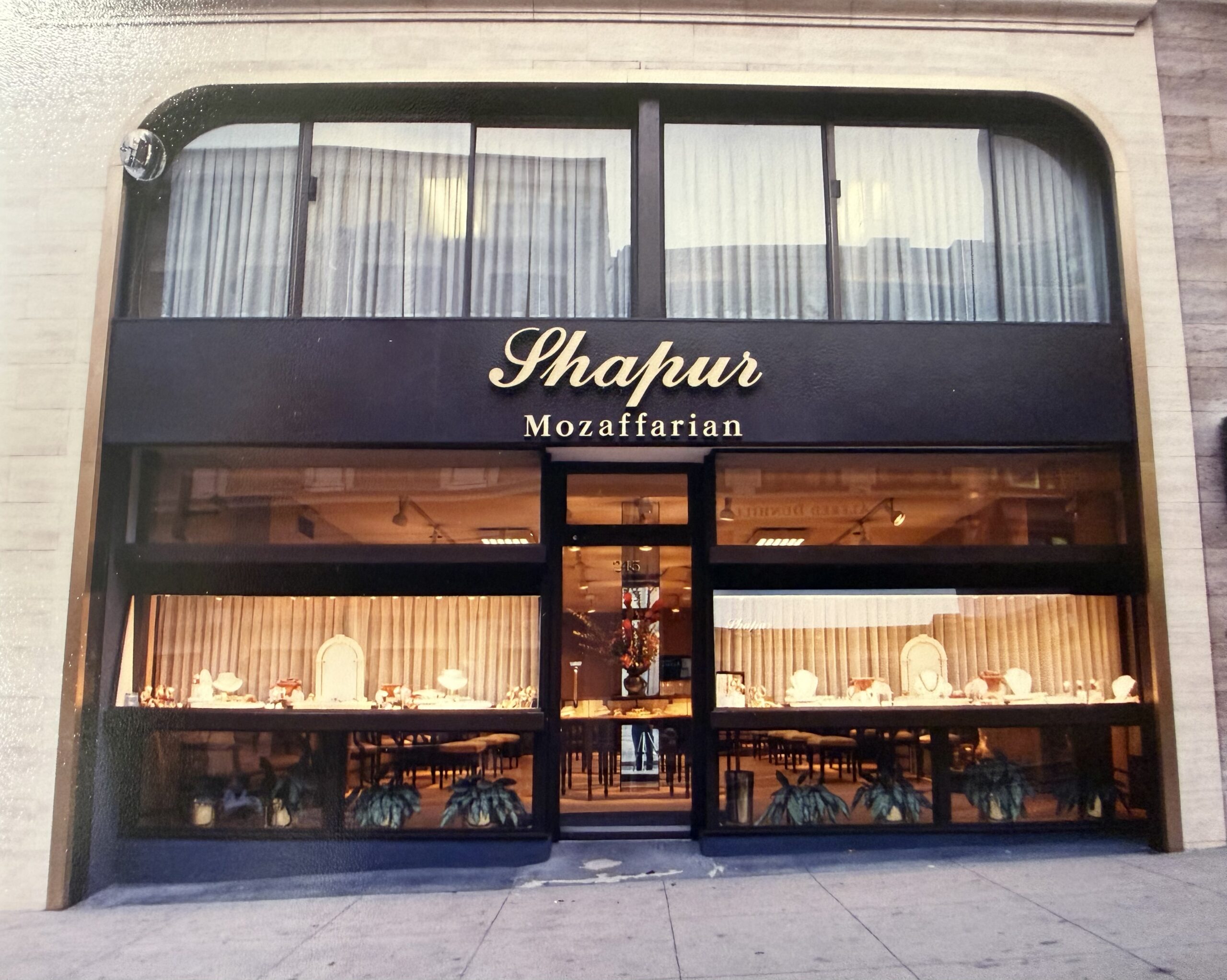 Shapur Mozaffarian Boutique on Union Square